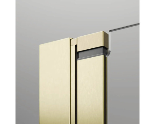 Detaliu ușă cabină de duș cu feronerie