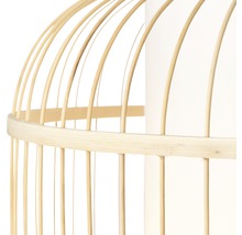 Pendul vintage Bones E27 max. 1x40W, natur/alb