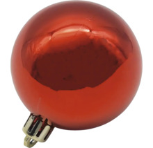 Glob de Crăciun roșu din plastic