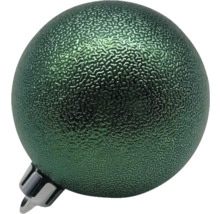 Glob de Crăciun verde cu textură în relief