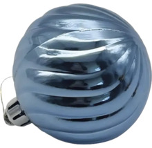 Glob decorativ de Crăciun cu model spiralat