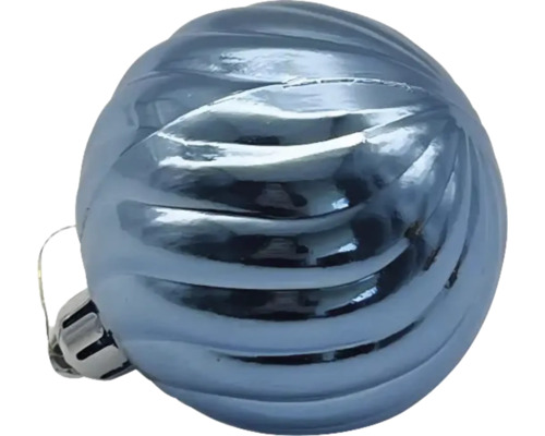 Glob decorativ de Crăciun cu model spiralat