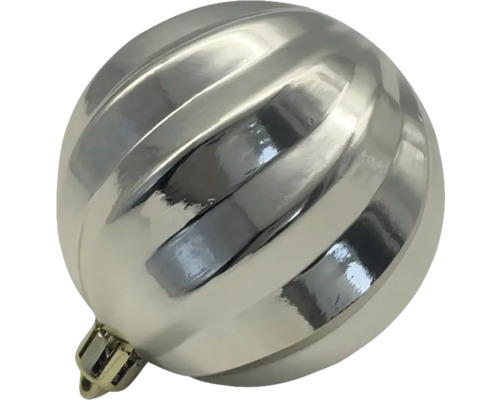 Glob de pom de Crăciun cu model canelat