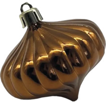 Ornament decorativ pentru brad, în formă de ceapă