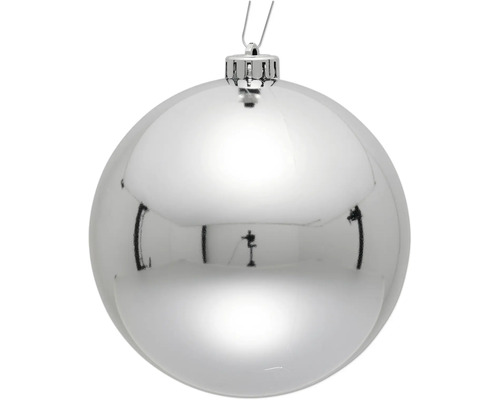 Glob de Crăciun argintiu