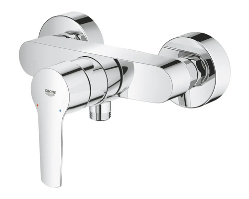 Baterie de duș aparentă din metal de la Grohe