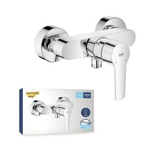 Baterie de lavoar Grohe Eurosmart pentru montare pe perete și ambalajul produsului