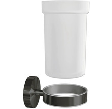 Suport de perete pentru pahar de periuțe de dinți cu pahar ceramic