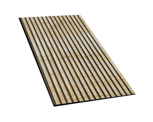 Panou din lemn cu structură lamelară pentru decorarea pereților