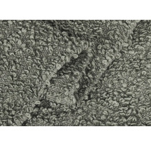 Țesătură gri, pufoasă, cu structură buclată