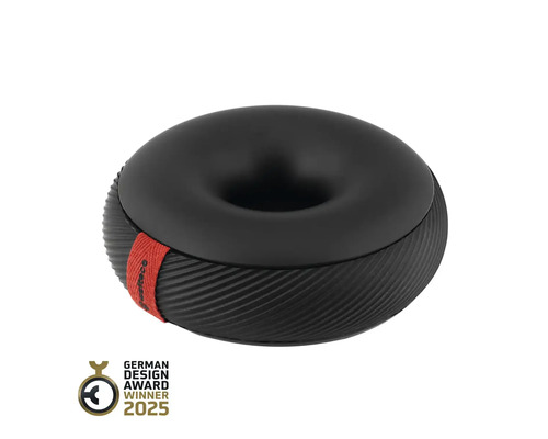 Scrumieră de masă neagră cu distincția German Design Award Winner 2025