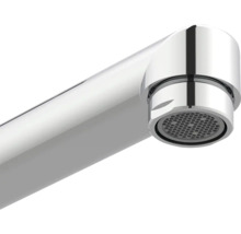 Prim-plan al unui robinet metalic