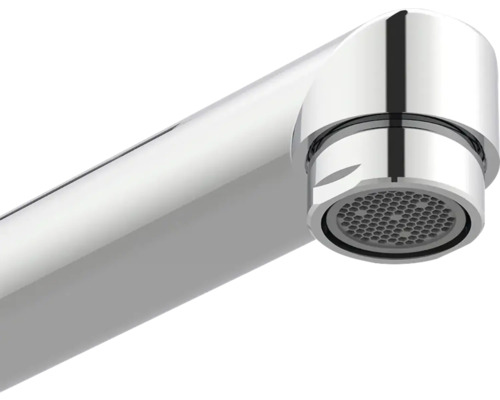 Prim-plan al unui robinet metalic