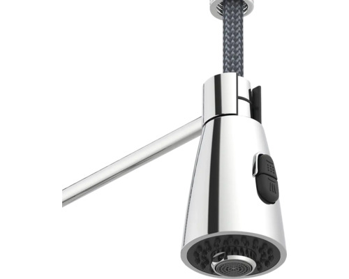 Baterie de bucătărie cu duș extractibil