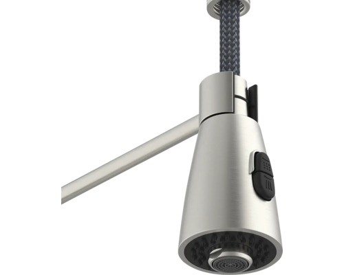 Baterie de bucătărie cu pulverizator extractibil