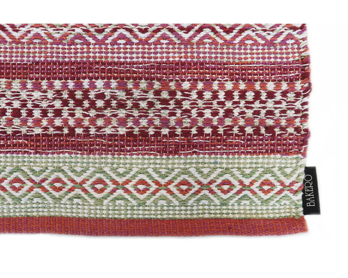 Imagine detaliată a unui covor cu model cu sigla Bakerlo