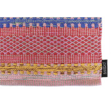 Detaliu textil cu model și logo Bakerlo