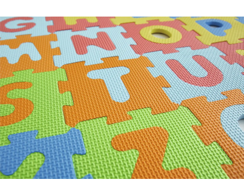 Covor de joacă puzzle cu model cu litere