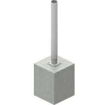Suport stâlp cu fundație din beton