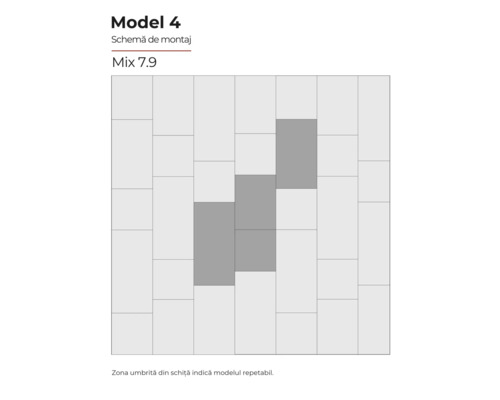 Schema de montaj Model 4, Mix 7.9