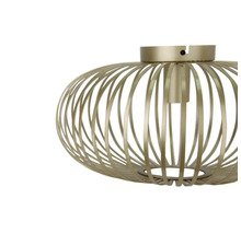Lumină de plafon din metal cu design tip cușcă