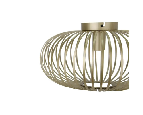 Lumină de plafon din metal cu design tip cușcă