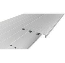 Detalii ale scândurilor de terasă din aluminiu