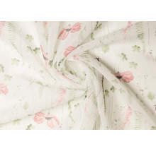 Material decorativ cu model floral