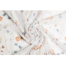 Material decorativ cu model floral