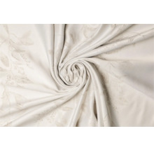 Material decorativ cu model de frunze, drapat