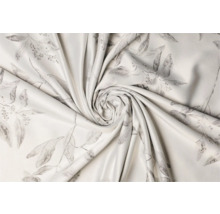 Material decorativ cu design de frunze, drapat