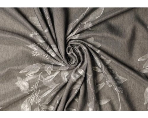 Material decorativ cu model floral, drapat