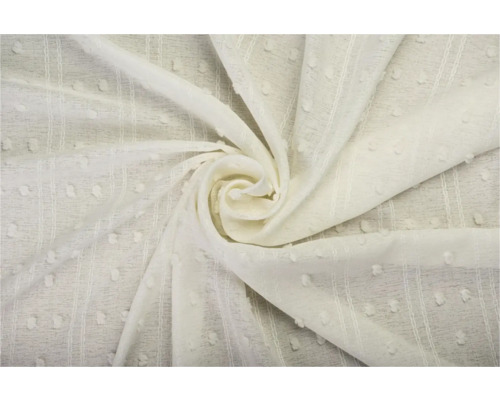 Material decorativ pentru perdele cu model în puncte