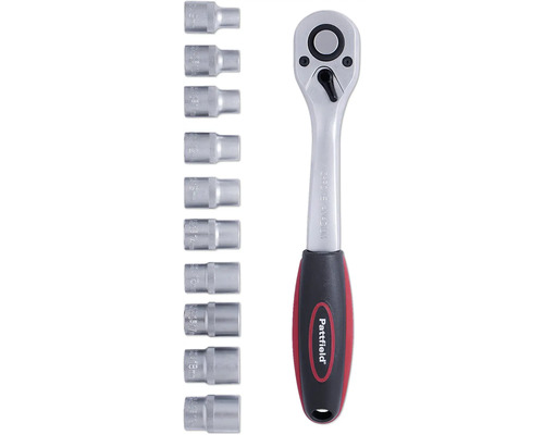 Set cheie tubulară cu clichet cu diverse tubulare