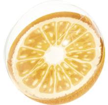 Ilustrație a unei felii de portocală sub o cupolă transparentă