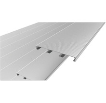 Detalii ale scândurii de terasă din aluminiu
