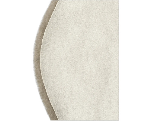 Imagine detaliată cu un covor rotund cu margine aspră