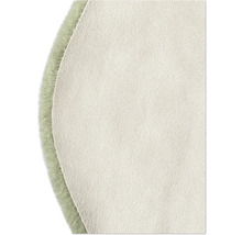 Covor rotund cu fibre textile