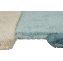 Vizualizare detaliată a unui covor cu fibre lungi