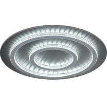 Lumină de plafon ovală cu mai multe inele
