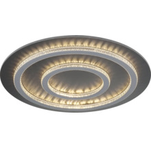 Lumină de tavan rotundă cu decorațiuni din cristal