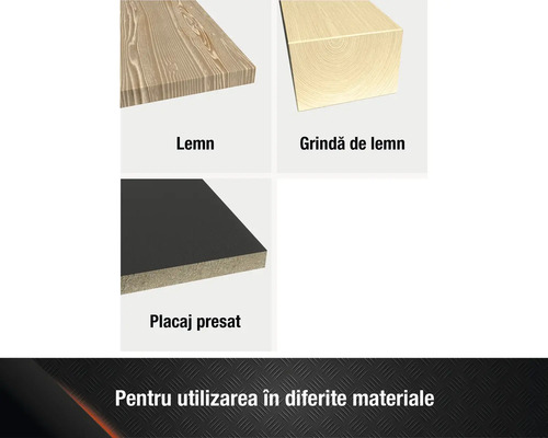 Selecție de diferite materiale din lemn: lemn, grinzi din lemn și plăci aglomerate acoperite