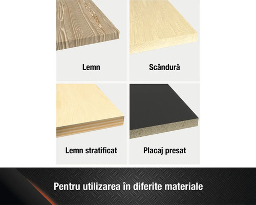 Lemn, scândură, placaj, plăci presate pentru diverse aplicații