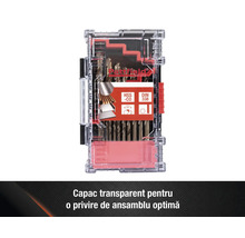 Set burghie în cutie transparentă