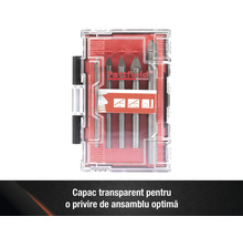 Set burghie sticlă Pattfield în cutie transparentă