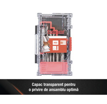 Set de scule Ratfied cu tarode HSS în cutie transparentă