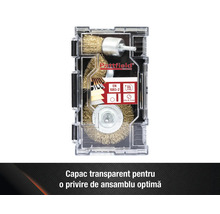 Set perii de sârmă Pattfield în carcasă transparentă