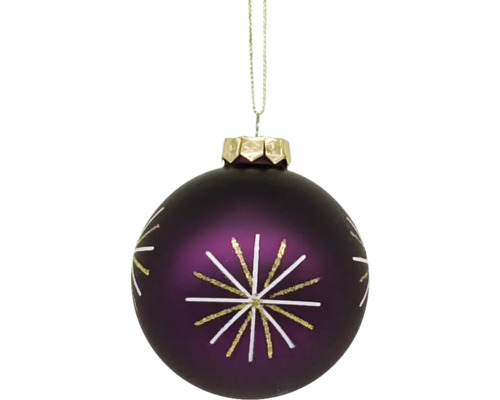 Glob de Crăciun cu model de stea pentru agățat