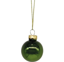 Glob de Crăciun verde cu agățătoare