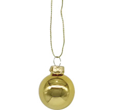 Glob de Crăciun auriu cu agățătoare